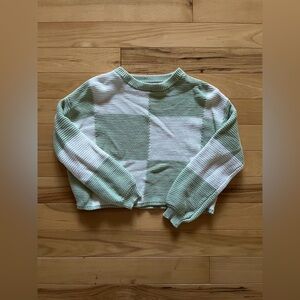 Women’s Checkered Sweater
